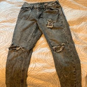 ripped jeans from bluenotes size 4 comfy